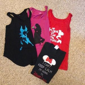 Disney shirts bundle